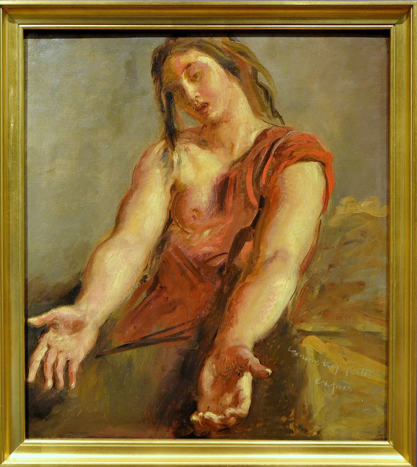 La supplica - Musée des Beaux, Arts de Besançon